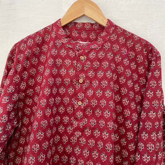 Gehru Short Kurta