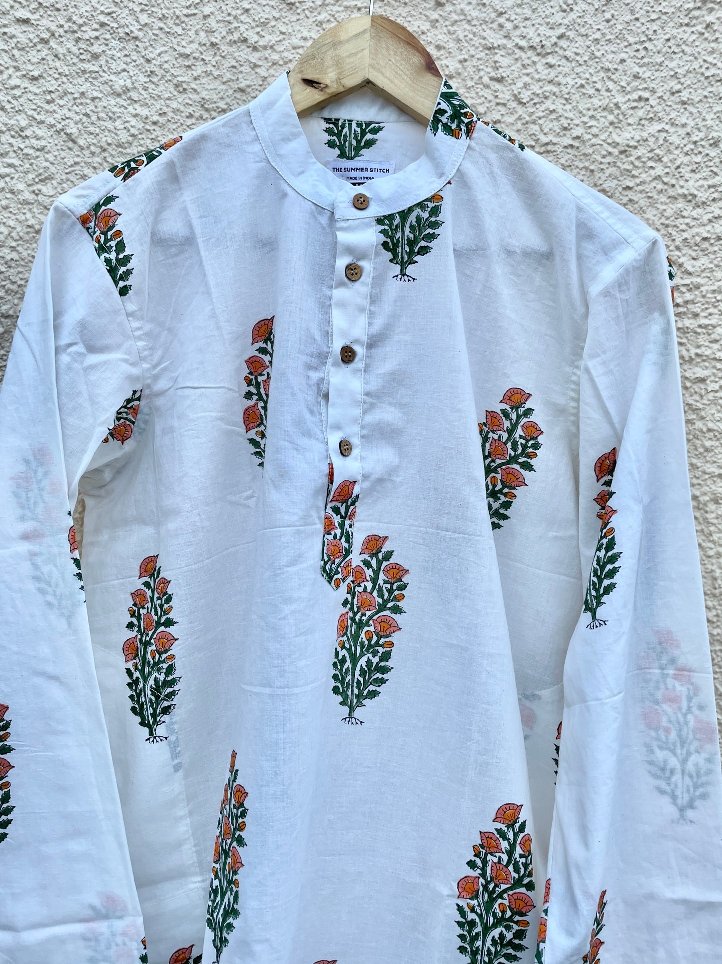 Gul Handblock Kurta