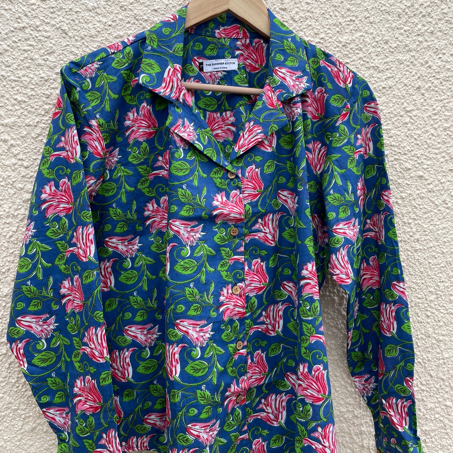 Flame Lily Cotton Shirt