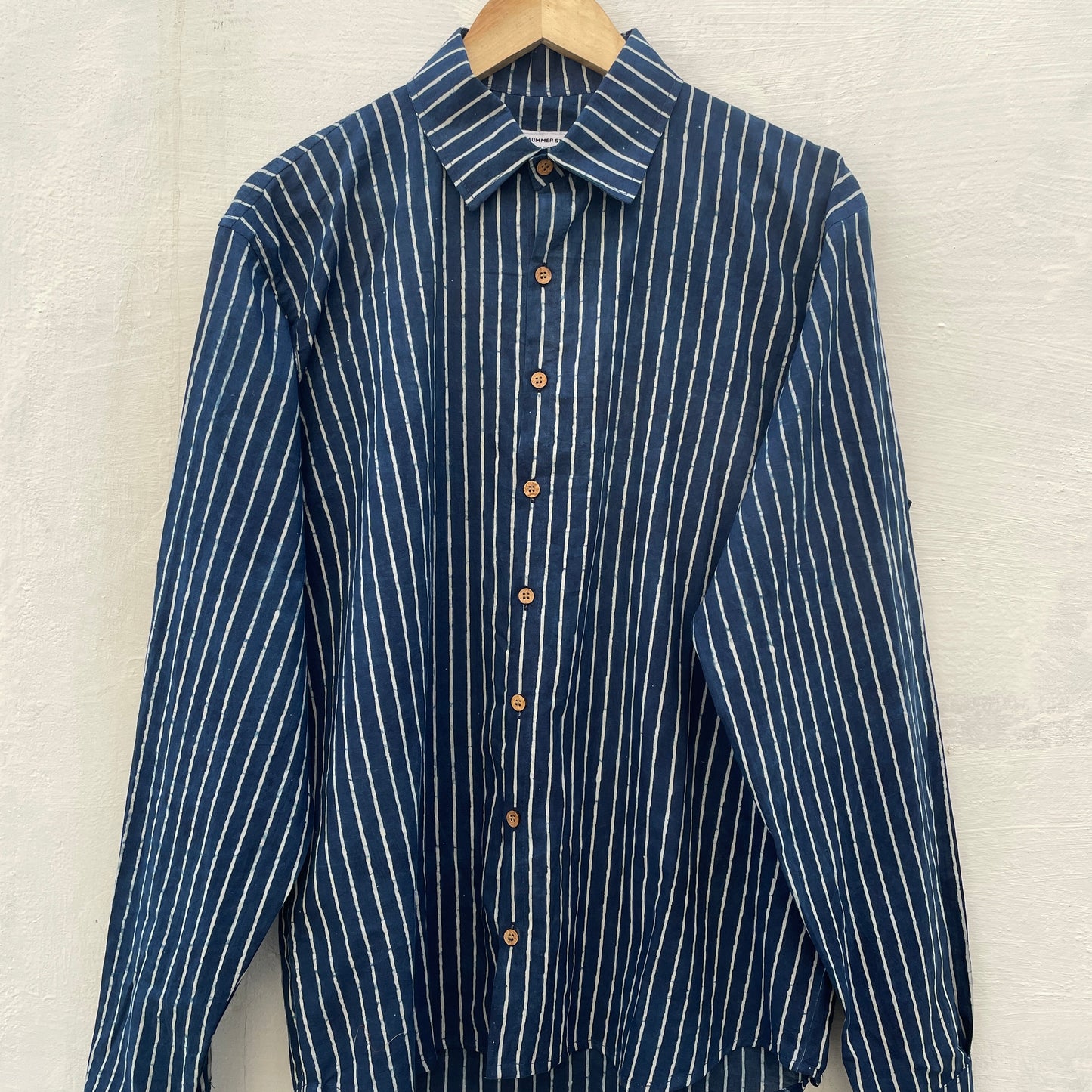 Indigo Striped Shirt