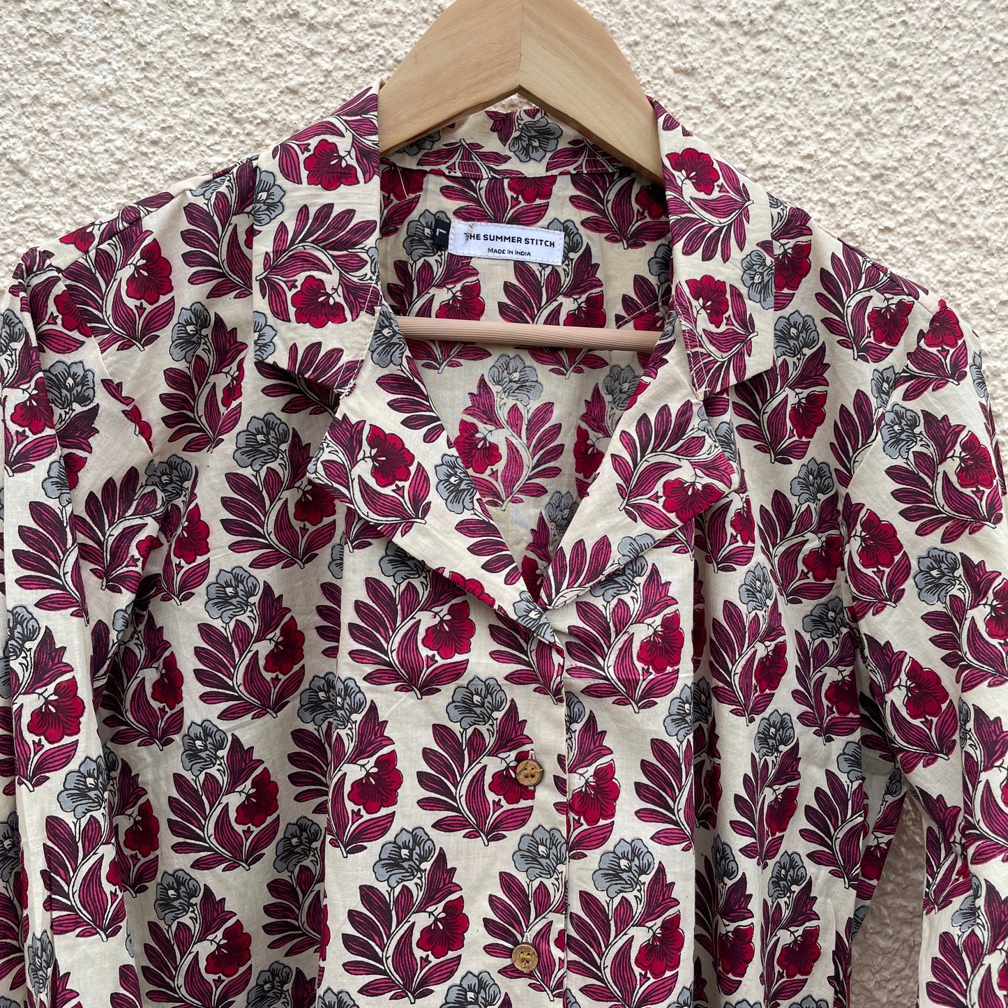 Crossandra Cotton Shirt