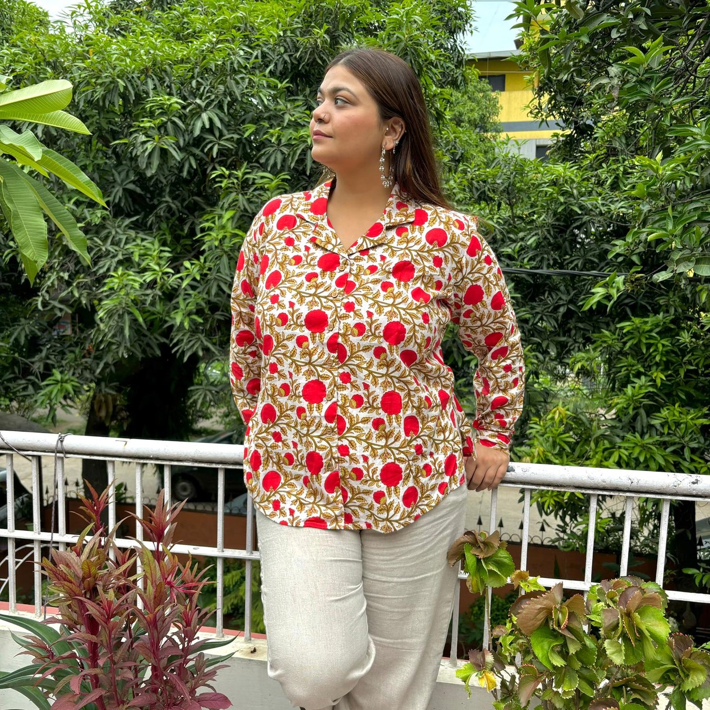 Gulmohar Cotton Shirt